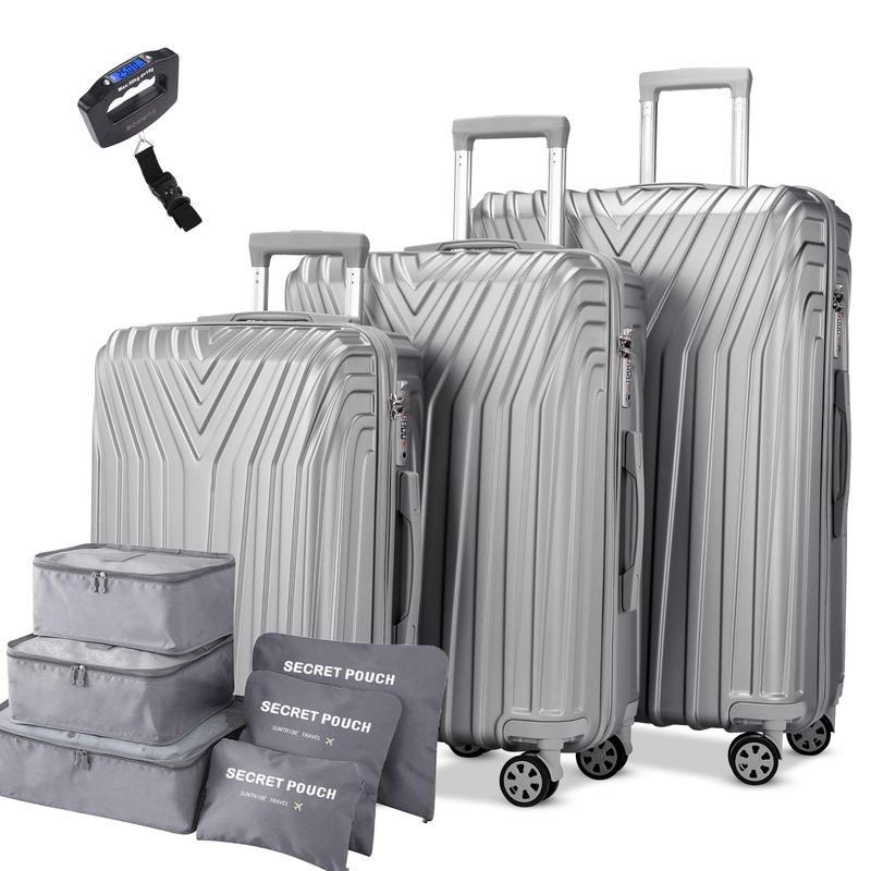Travel in Style | Silver 95cm Hard Case Luggage Set | Buy now
