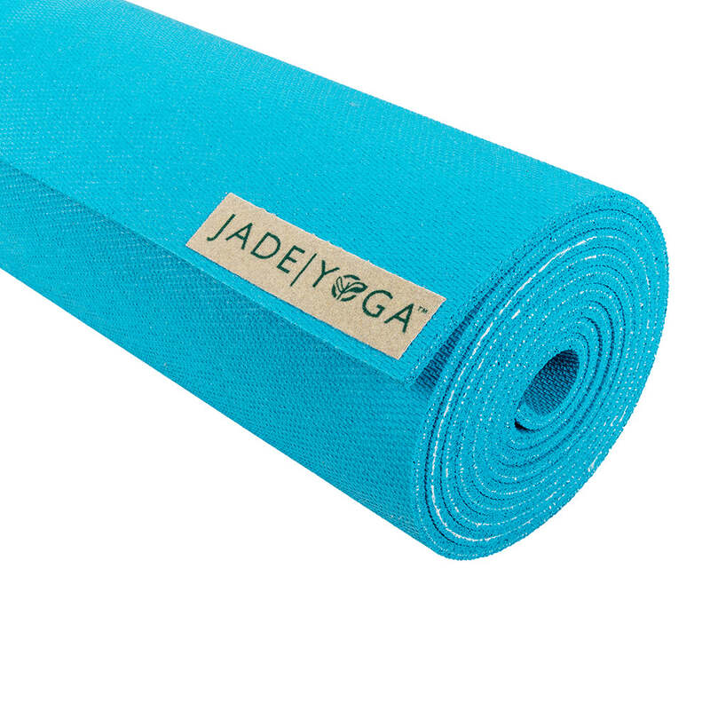 Jade Yoga Harmony Mat - Jade Green & Etekcity Scale for Body Weight and Fat  Percentage - Black Bundle