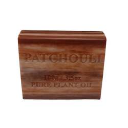 100x 100g Plant Oil Soap Patchouli Scent Pure Natural Vegetable Base Bar