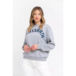 Oversized Round-neck Sweatshirt with Maxi Lettering S Women