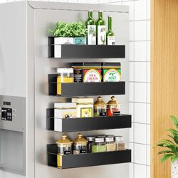 4 pack Magnetic Fridge Spice Rack