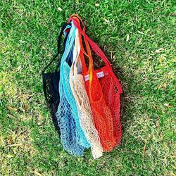 5 PACK Mesh Shopping Bag Bundle