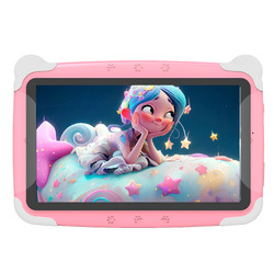 7 Inch IPS Touch Pink Tablet WiFi Quad Core 16GB Kids Iwawa Parent Control