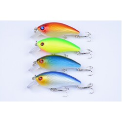 4X 6.5cm Popper Poppers Fishing Lure Lures Surface Tackle Saltwater