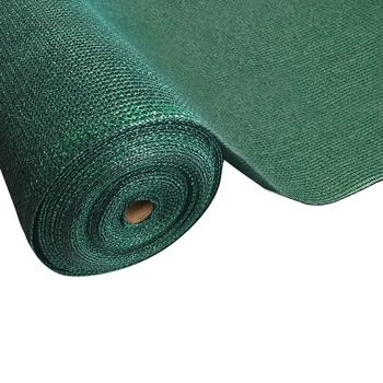 Instahut 50% Sun Shade Cloth Shadecloth Sail Roll Mesh 3.66x10m 100gsm Green