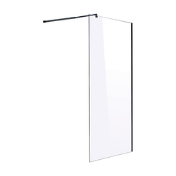 1200 x 2000mm Frameless 10mm Safety Glass Shower Screen