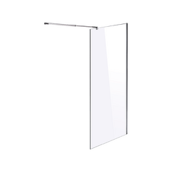 1000 x 2100mm Frameless 10mm Safety Glass Shower Screen