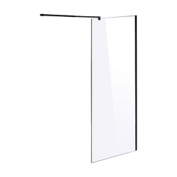 1100 x 2100mm Frameless 10mm Safety Glass Shower Screen