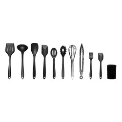 11pcs Kitchen Utensil Set Silicone Heat-Resistant Non-Stick Kitchen Utensils kit