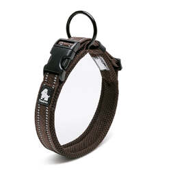 Heavy Duty Reflective Collar Brown 3XL