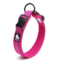 Heavy Duty Reflective Collar Pink 3XL