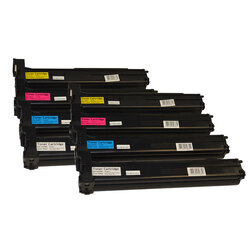 A0DK192 Series Premium Generic Toner Cartridge set x 2 8 cartridges