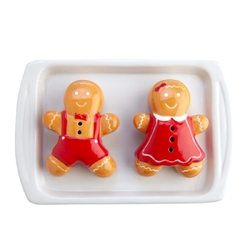 Gingerbread Salt Pepper Set