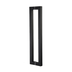 Entrance Door Pull Handle Matte Black 1500mm