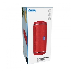 Laser - Bluetooth Pill Speaker - Red