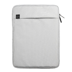 15 inch Laptop Sleeve Padded Travel Carry Case Bag L size LUKE GREY