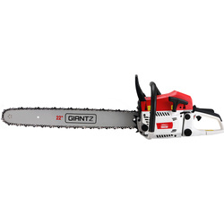 Giantz Chainsaw Petrol 62CC 22" Bar Commercial E-Start Pruning Chain Saw,Giantz Chainsaw Petrol 62CC 22" Bar Commercial E-Start Pruning Chain Saw 5.2H