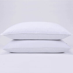 2 Premium Hotel 1150g Pillows 74CM x 48CM Pillows Breathable Cotton