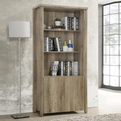 Display Shelf Book Case Stand Bookshelf Natural Wood like MDF in Oak Colour