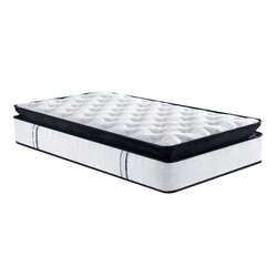 Laura Hill King Mattress Bed Size Euro Top 5 Zone Spring Foam 32cm Bedding Pocket