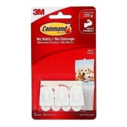 COMMAND Micro Hooks 17066 Pk3 Bx10