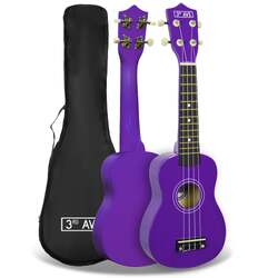 3rd Avenue Soprano Ukulele - Purple