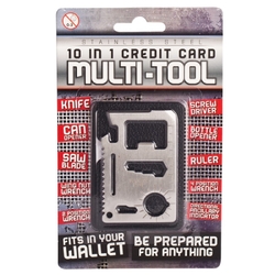 10-in-1 Credit Card Multi-Tool