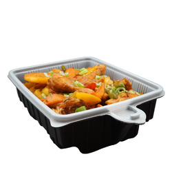 30 Pack Dalat Heating Lunch Box Container 33cm Rectangle