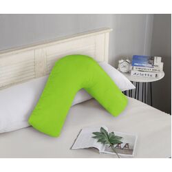 1000TC Premium Ultra Soft V SHAPE Pillowcase - Green