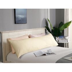 1000TC Premium Ultra Soft Body Pillowcase - Yellow Cream