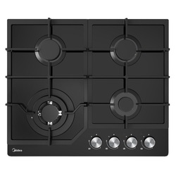 Gas Glass Cooktop 60cm Black