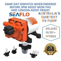 Seaflo 55PSI Pressure 12V Water Pump 11.3LPM For Caravan RV Boat Camper Trailer