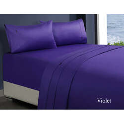 1000tc egyptian cotton sheet set 1 double violet