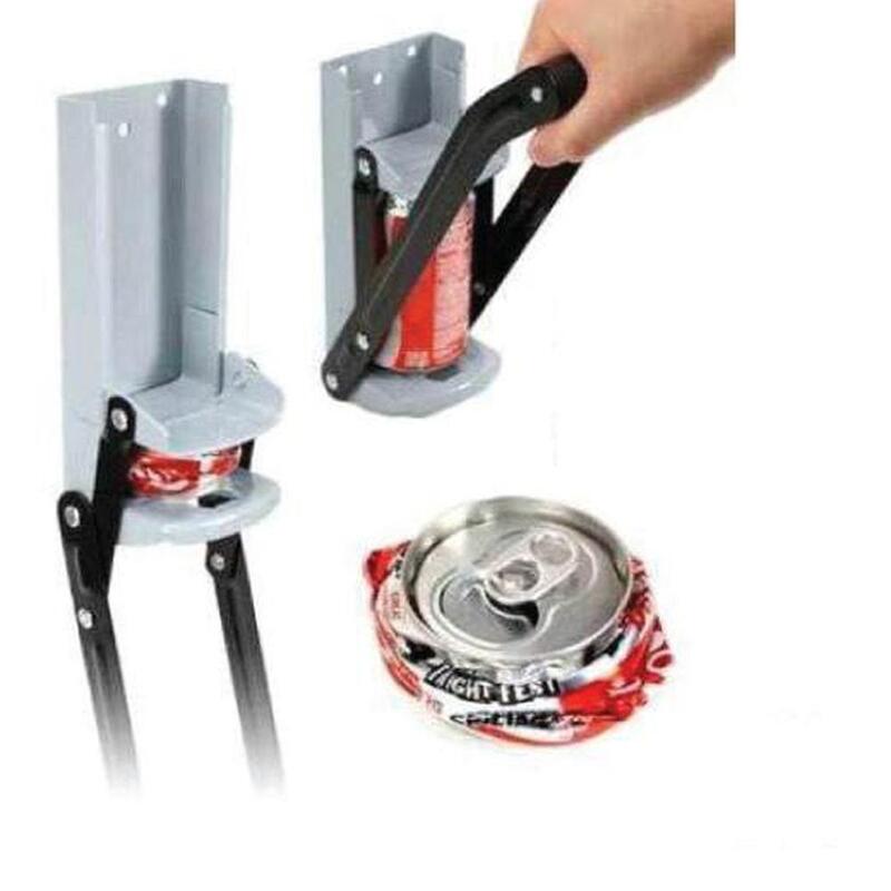 Hand Can Crusher, 16oz Can Crusher, Can Smasher, Wall Mounted Dispensing  Can Crusher Handheld Smasher Beer Soda Cans Crushing Recycling Tool Home  Can