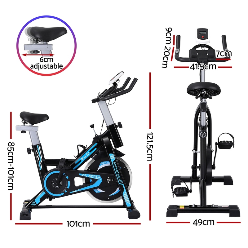 Everfit spin exercise bike fitness online review