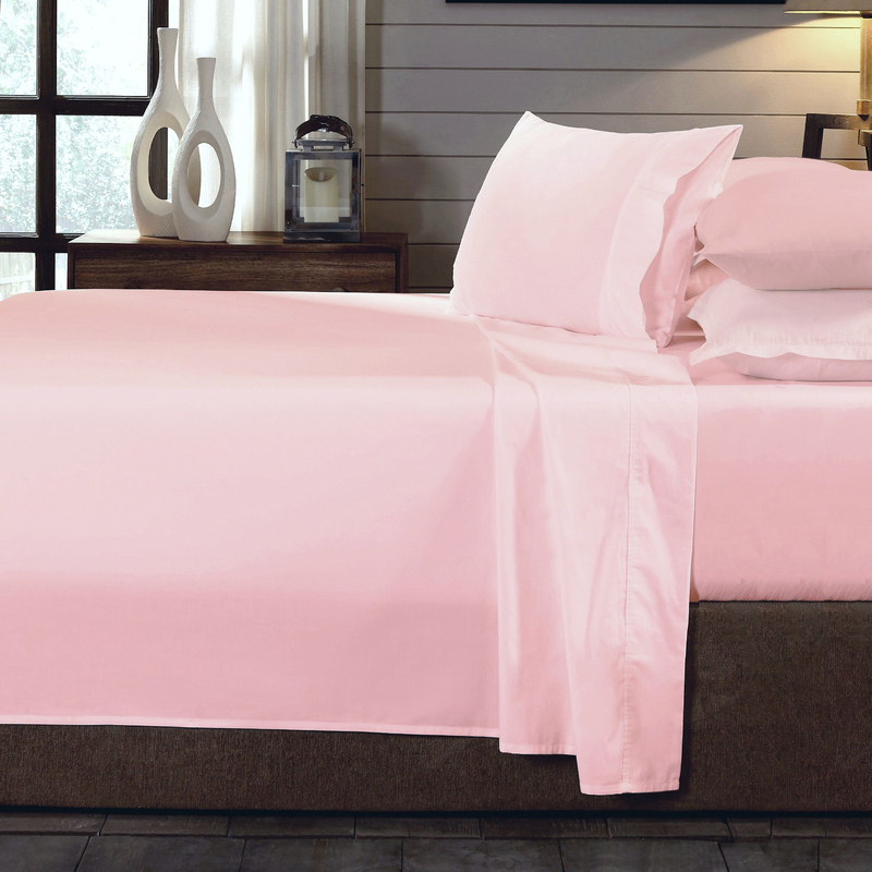 Hot Pink 4 Piece - Bed Sheets Set Hotel Luxury Soft - 100
