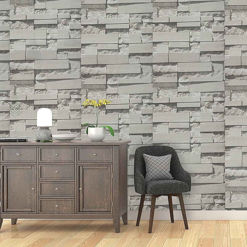 Buy White Brick Wallpaper - Online at Cherry Lane