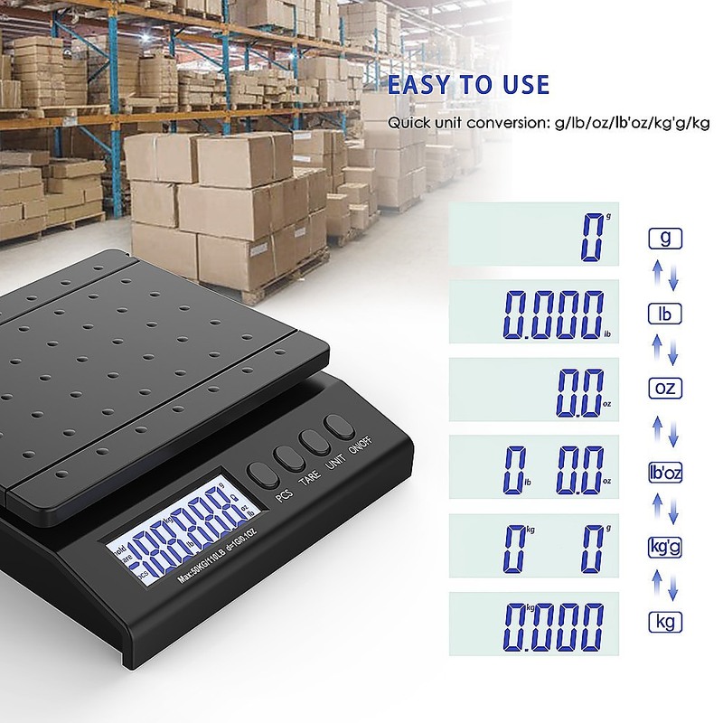 Digital Scale - Weigh in Pounds, Ounces, Grams, Kilograms - Max Weight of  6.5 l