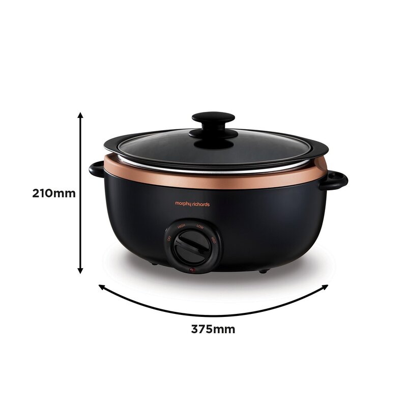 Morphy Richards 220 240 volts Slow Cooker with Large 3.5 Liter