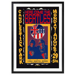 Wall Art's The Beatles - The Ronettes - Candlestick Park Large