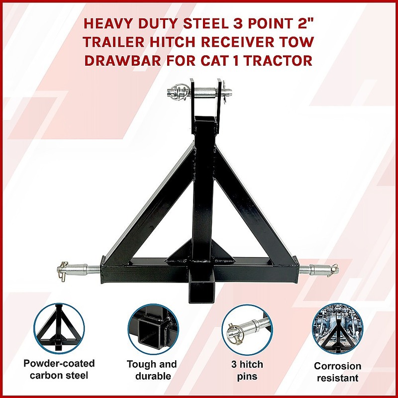 3 points tow hook for trailer - Équipements Abordables