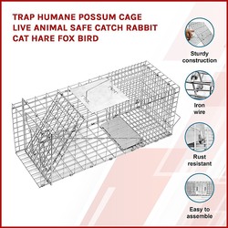 Pestrol Possum Trap Live Catch Humane Animal Trap - Be aware when