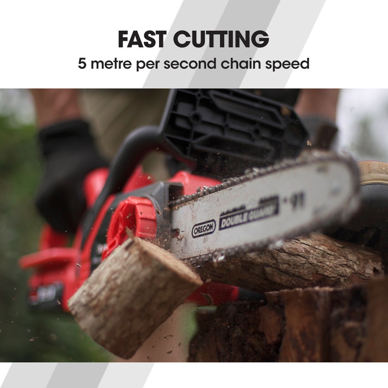 Lightweight cordless online chainsaw