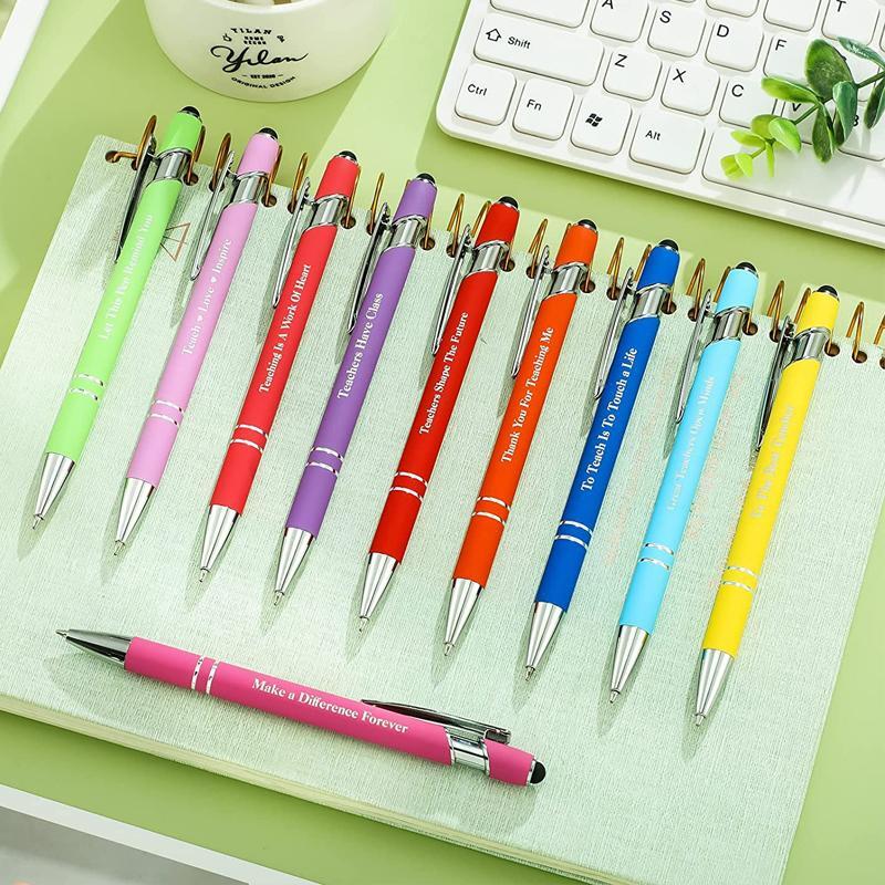 HLPHA Hlpha 10Pcs Funny Multicolored Ballpoint Pens With
