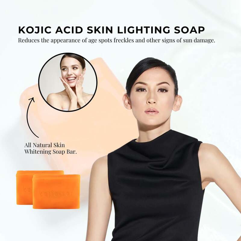 Kojie San, Skin Lightening Soap Kojie San, Skin Lightening (2 Soap Pieces,  135 g)