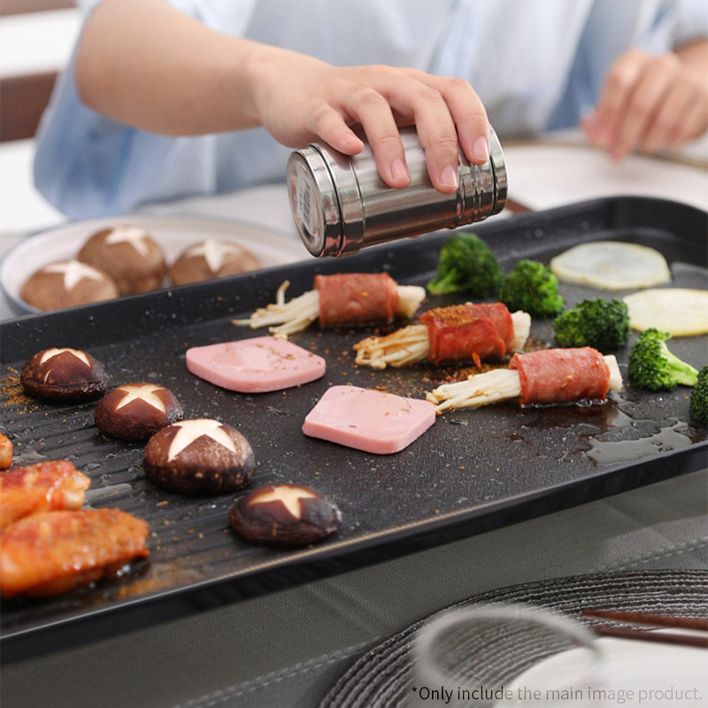 SOGA 2 in 1 Electric Non-Stick BBQ Teppanyaki Grill Plate