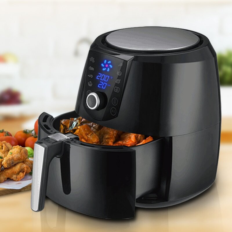 Air Fryer 8L Digital Kitchen Oven 1800W Oil Free Low Fat Healthy Frying  Cooker