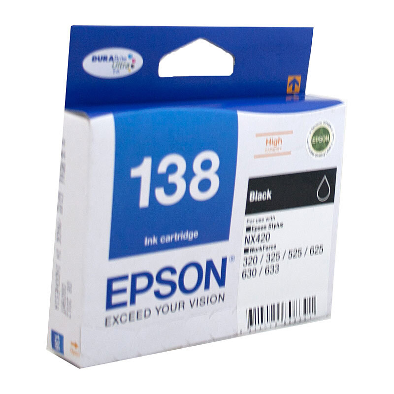 Epson 138 Black Ink Cartridge 3913