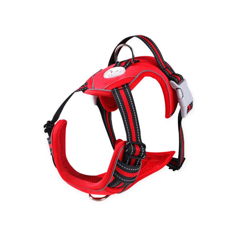 Floofi Dog Harness Vest Xxl Size (red) Fi-pc-183-xl