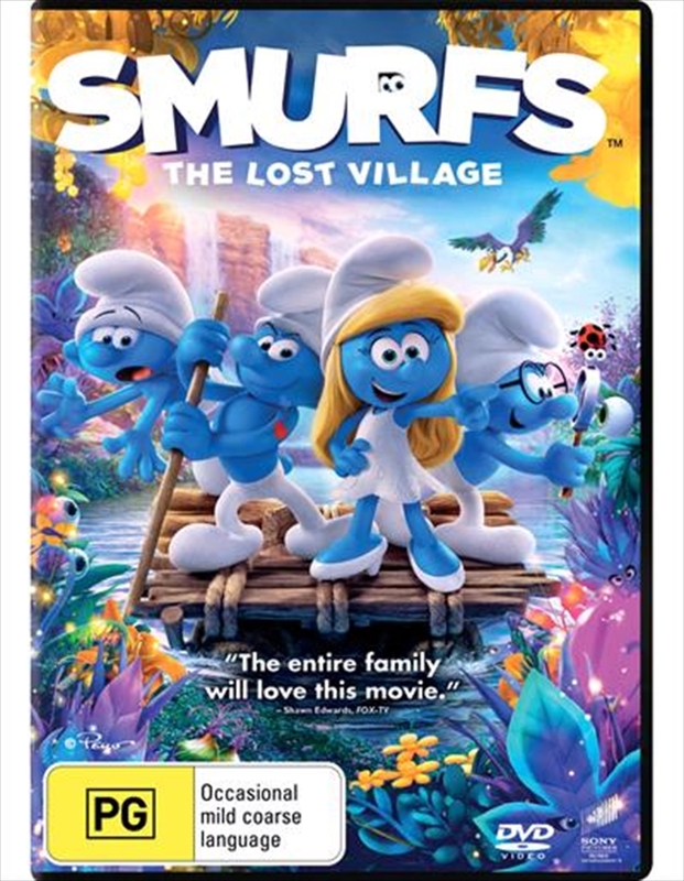 Smurfs - The Lost Village DVD